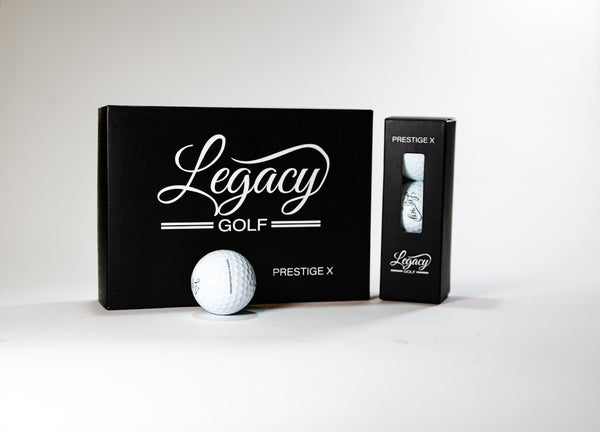 Legacy Golf Prestige X box and golf ball