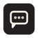 Support chat bubble icon